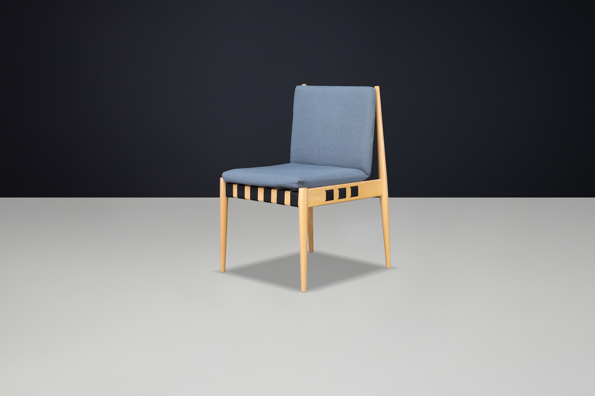 Mid century modern Egon Eiermann SE 121 “Berliner Stuhl” Dining Chairs, Germany, 1960s Mid-20th century