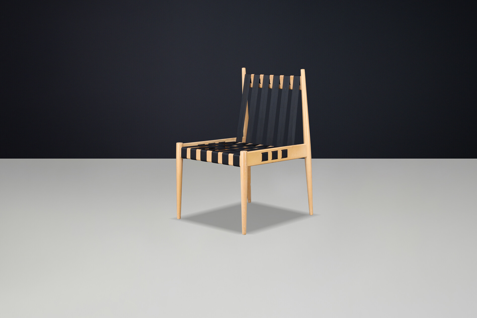 Mid century modern Egon Eiermann SE 121 “Berliner Stuhl” Dining Chairs, Germany, 1960s Mid-20th century