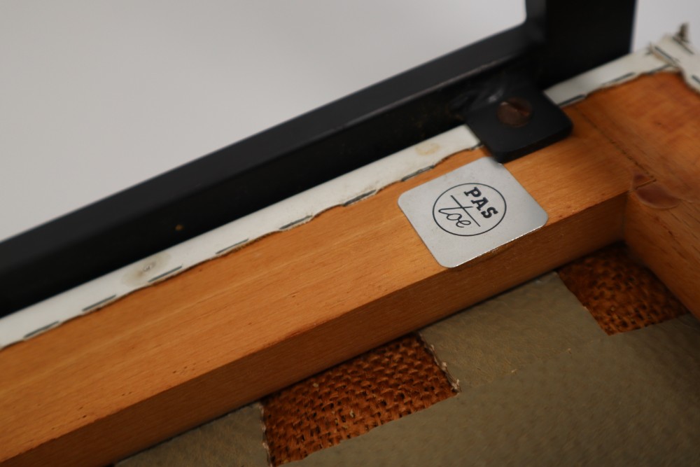 Mid century modern Faux-leather Japanese series dining chairs by Cees Braakman for Pastoe Mid-20th century