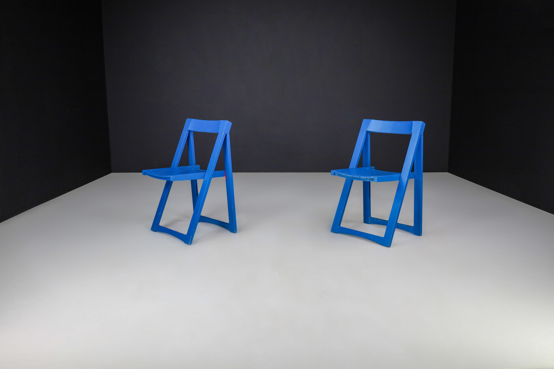 Mid century modern Folding Chairs By Aldo Jacober For Alberto Bazzani, Italy, 1960s Mid-20th century
