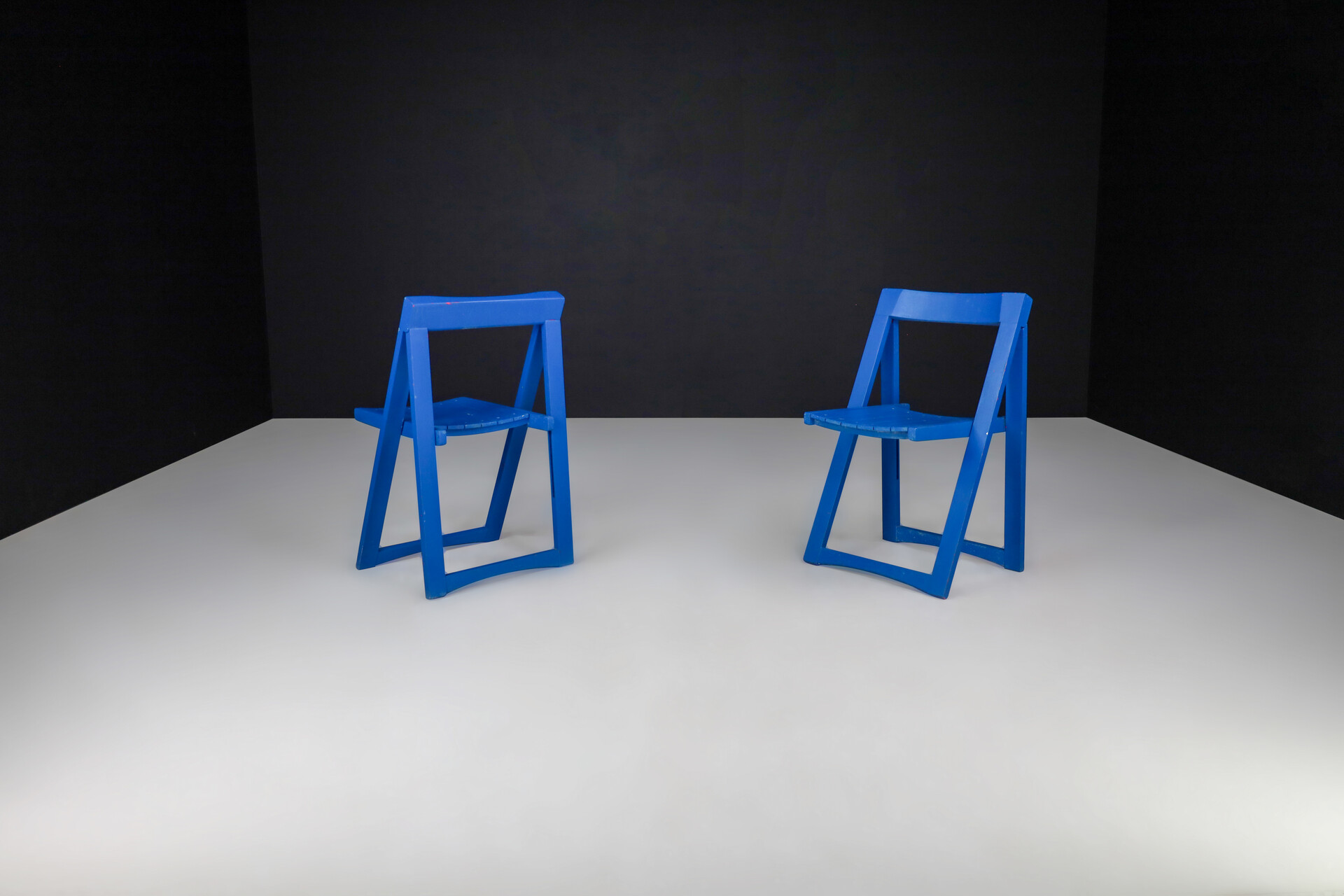 Mid century modern Folding Chairs By Aldo Jacober For Alberto Bazzani, Italy, 1960s Mid-20th century