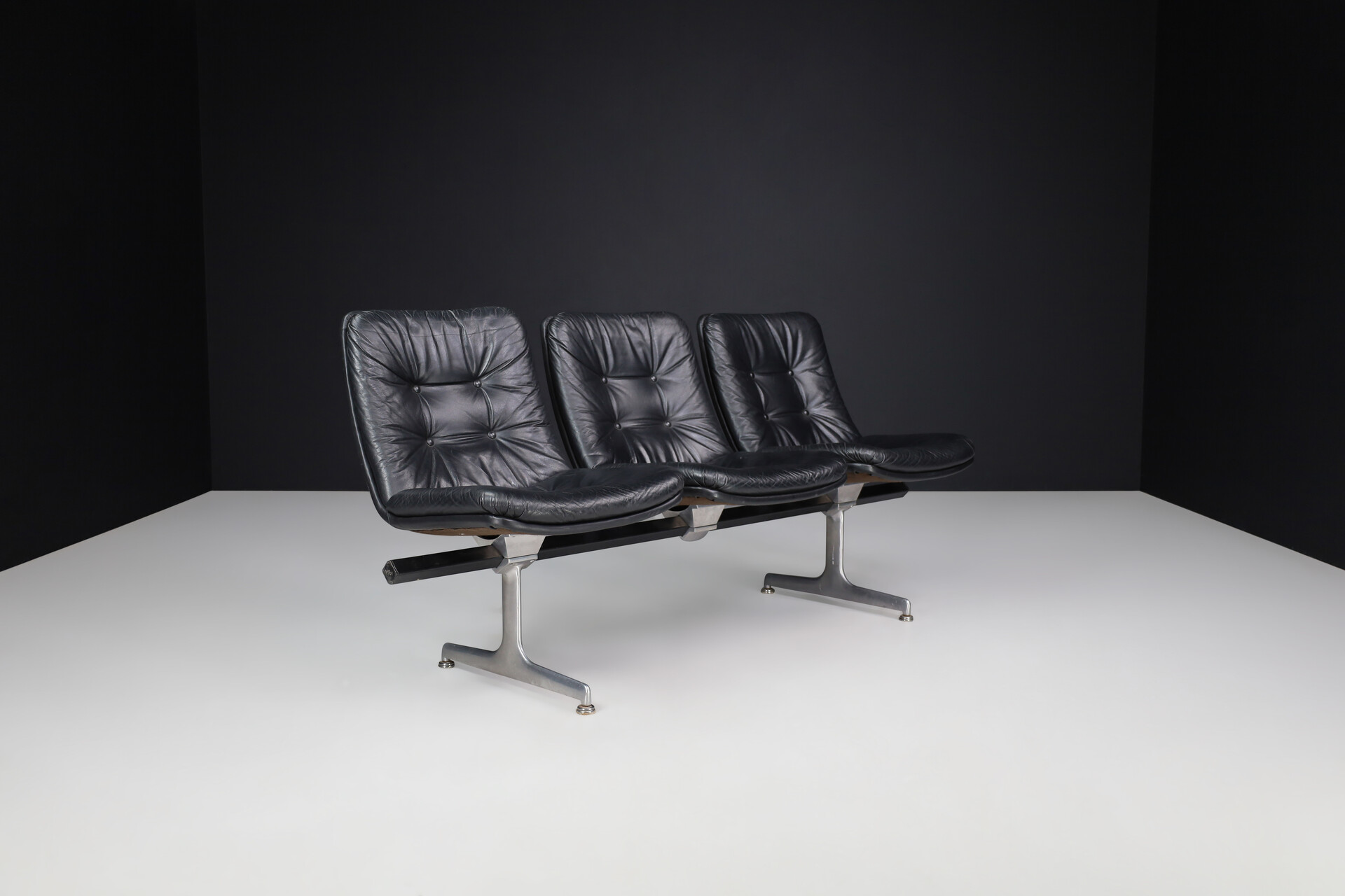 Mid century modern Geoffrey Harcourt Waiting Room Multiple Seating System for Artifort, 1960s Late-20th century