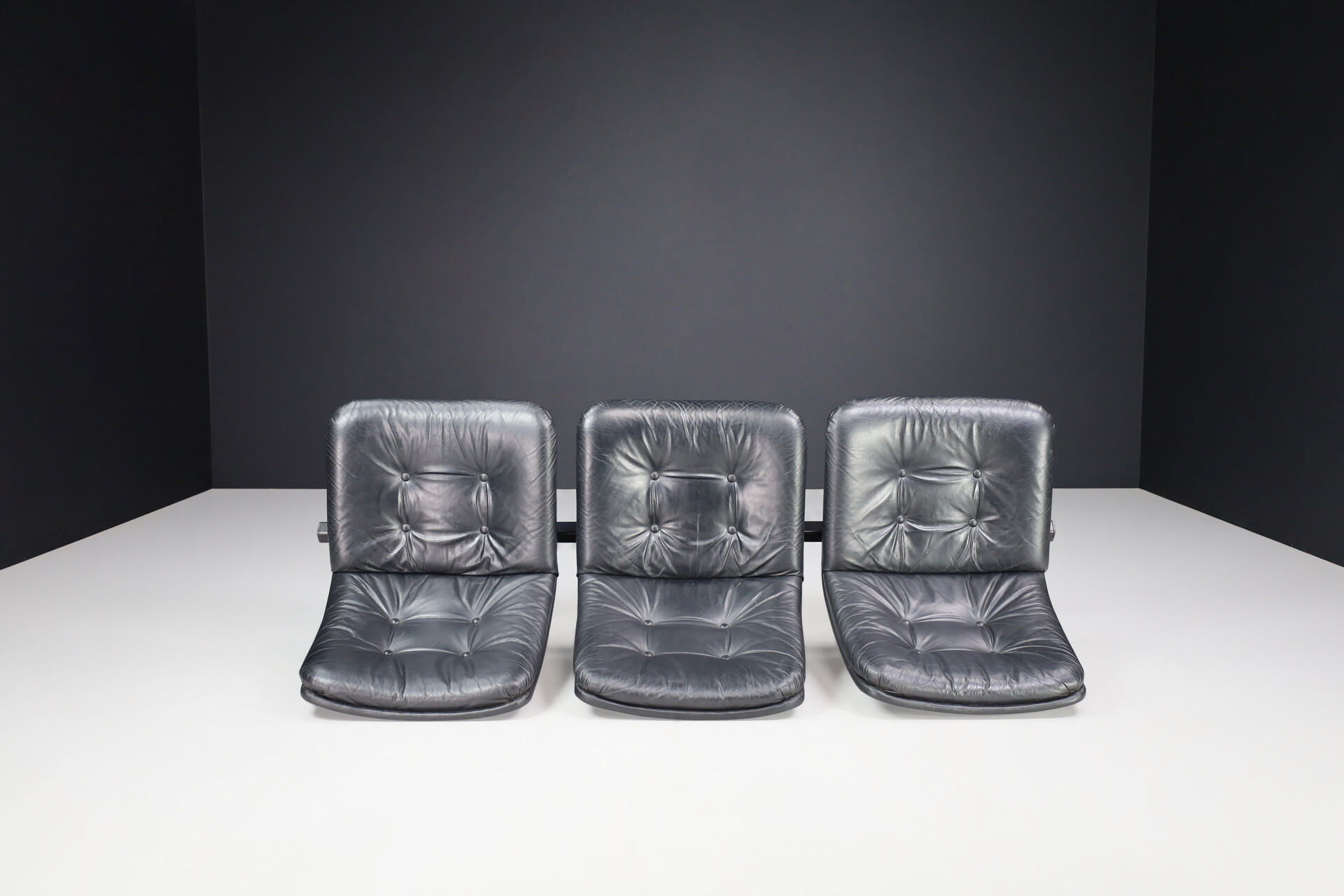 Mid century modern Geoffrey Harcourt Waiting Room Multiple Seating System for Artifort, 1960s Late-20th century