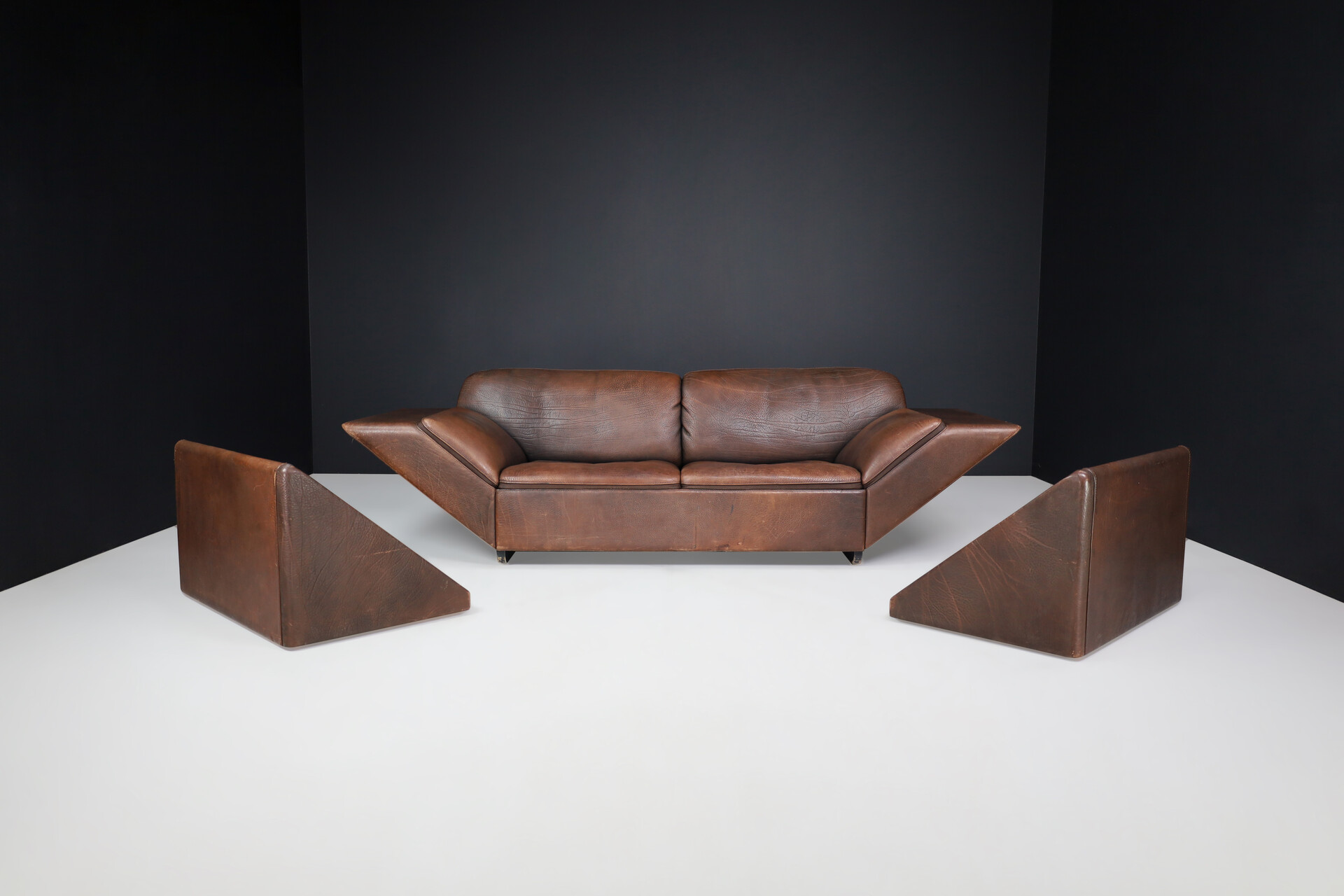 Mid century modern Gerd Lange DS 126 sofa De Sede Switzerland 1970s Late-20th century