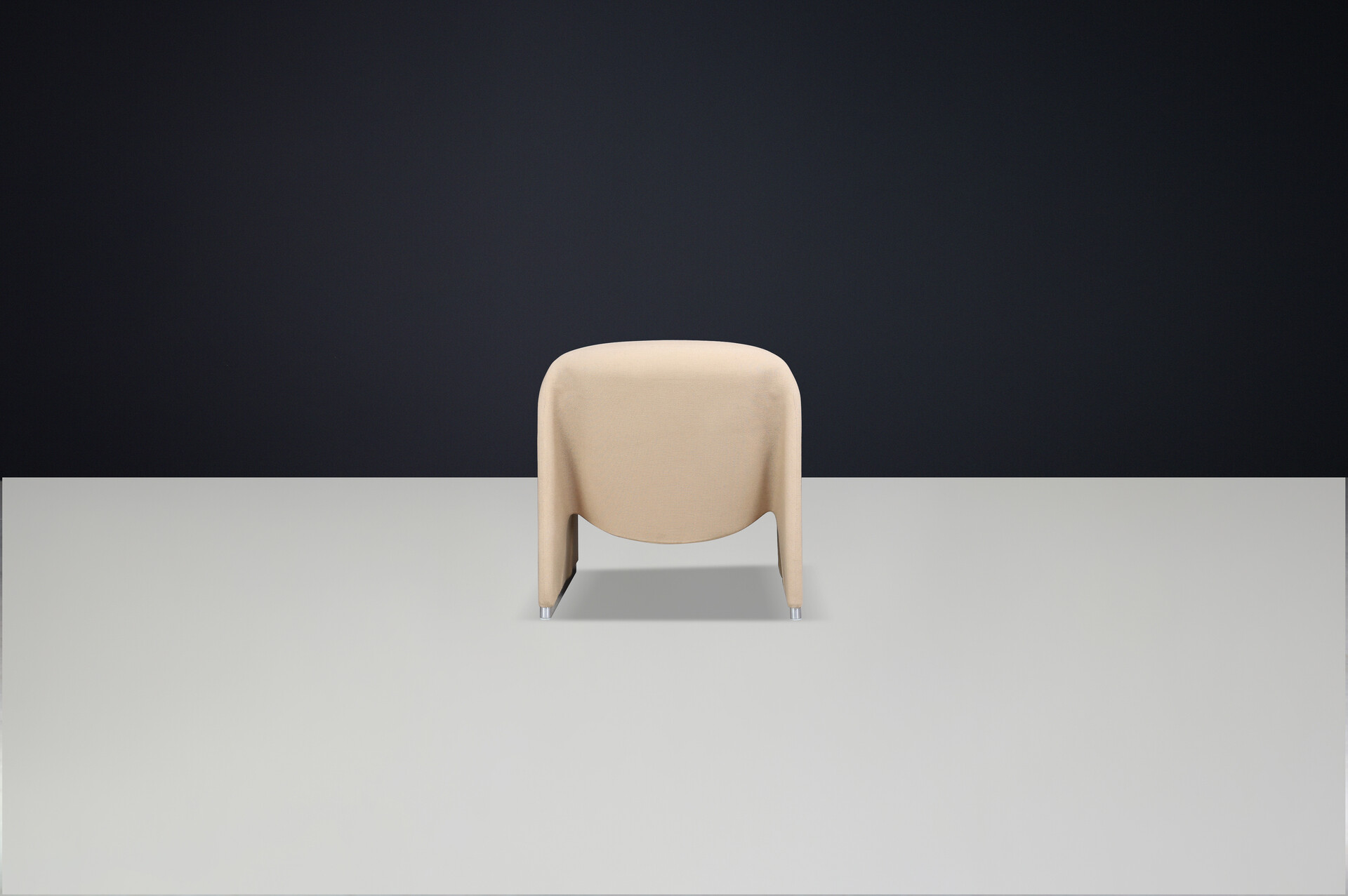 Mid century modern Giancarlo Piretti “Alky” Lounge Chair in Original Fabric, Italy, 1970s Late-20th century