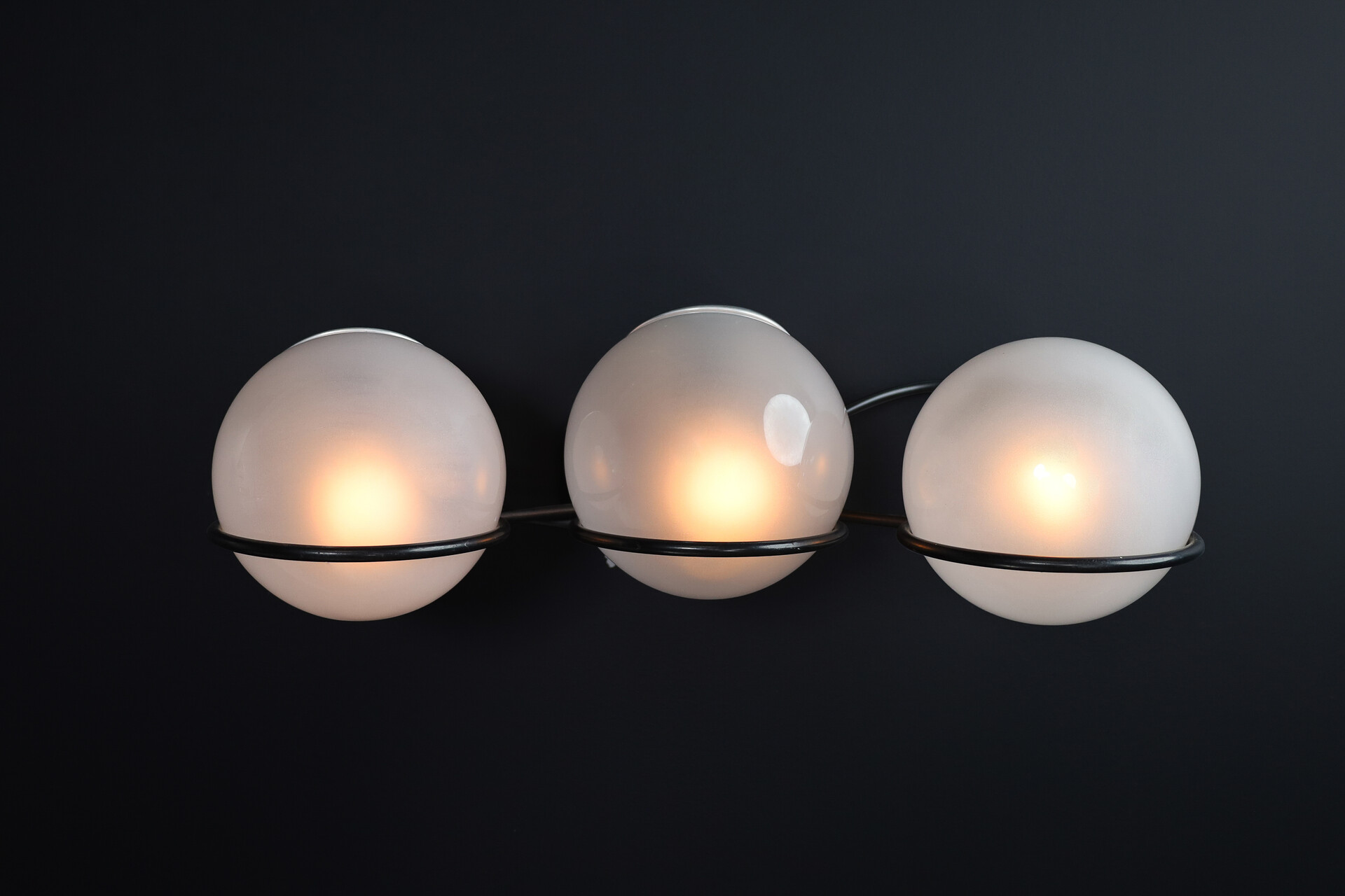 Mid century modern Gino Sarfatti for Arteluce Pair of two Mid-Century Sconces Model 237/3, 1959 Mid-20th century