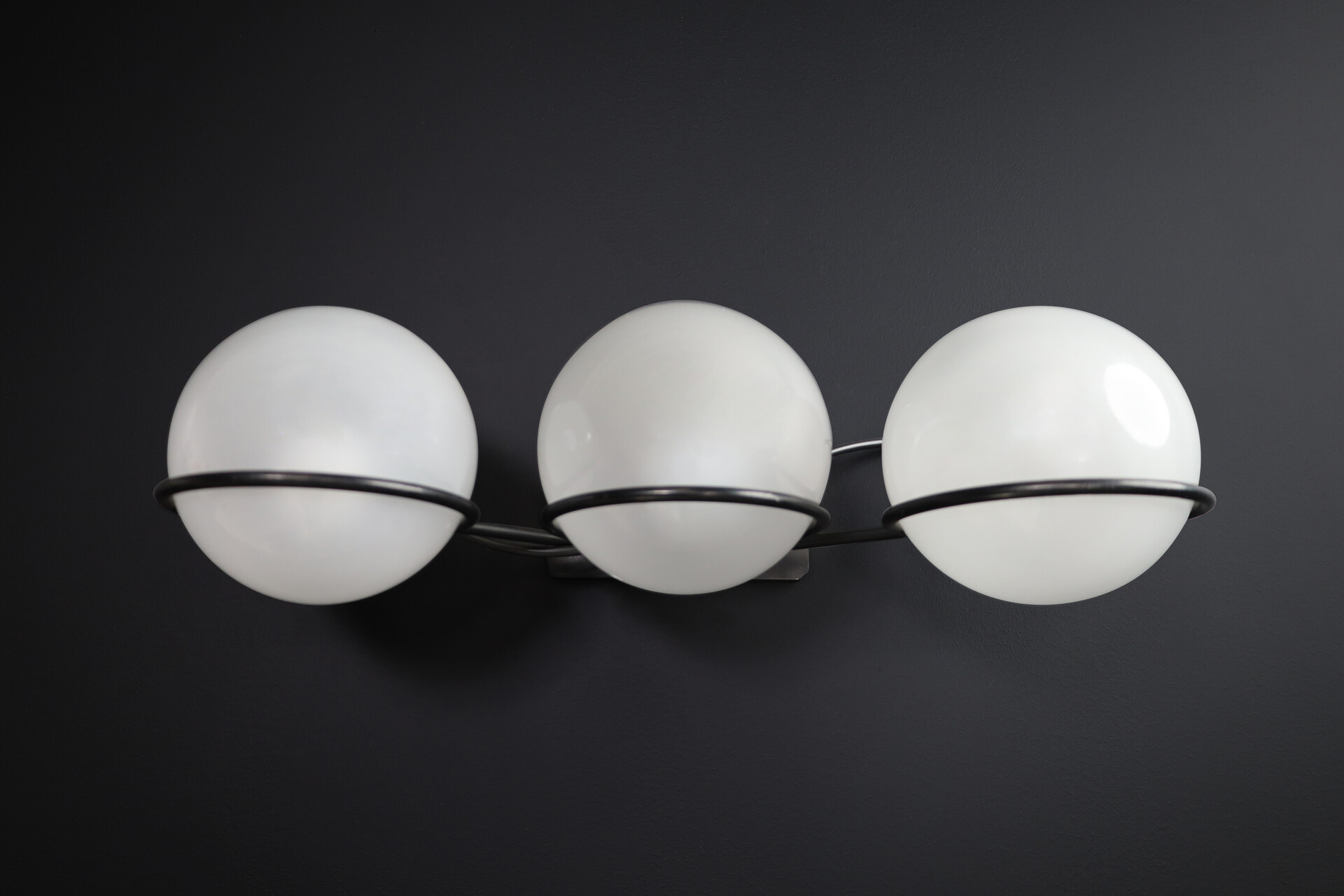 Mid century modern Gino Sarfatti for Arteluce Pair of two Mid-Century Sconces Model 237/3, 1959 Mid-20th century