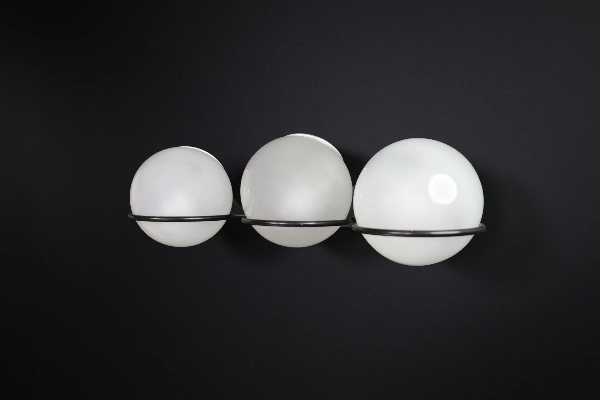 Mid century modern Gino Sarfatti for Arteluce Pair of two Mid-Century Sconces Model 237/3, 1959 Mid-20th century