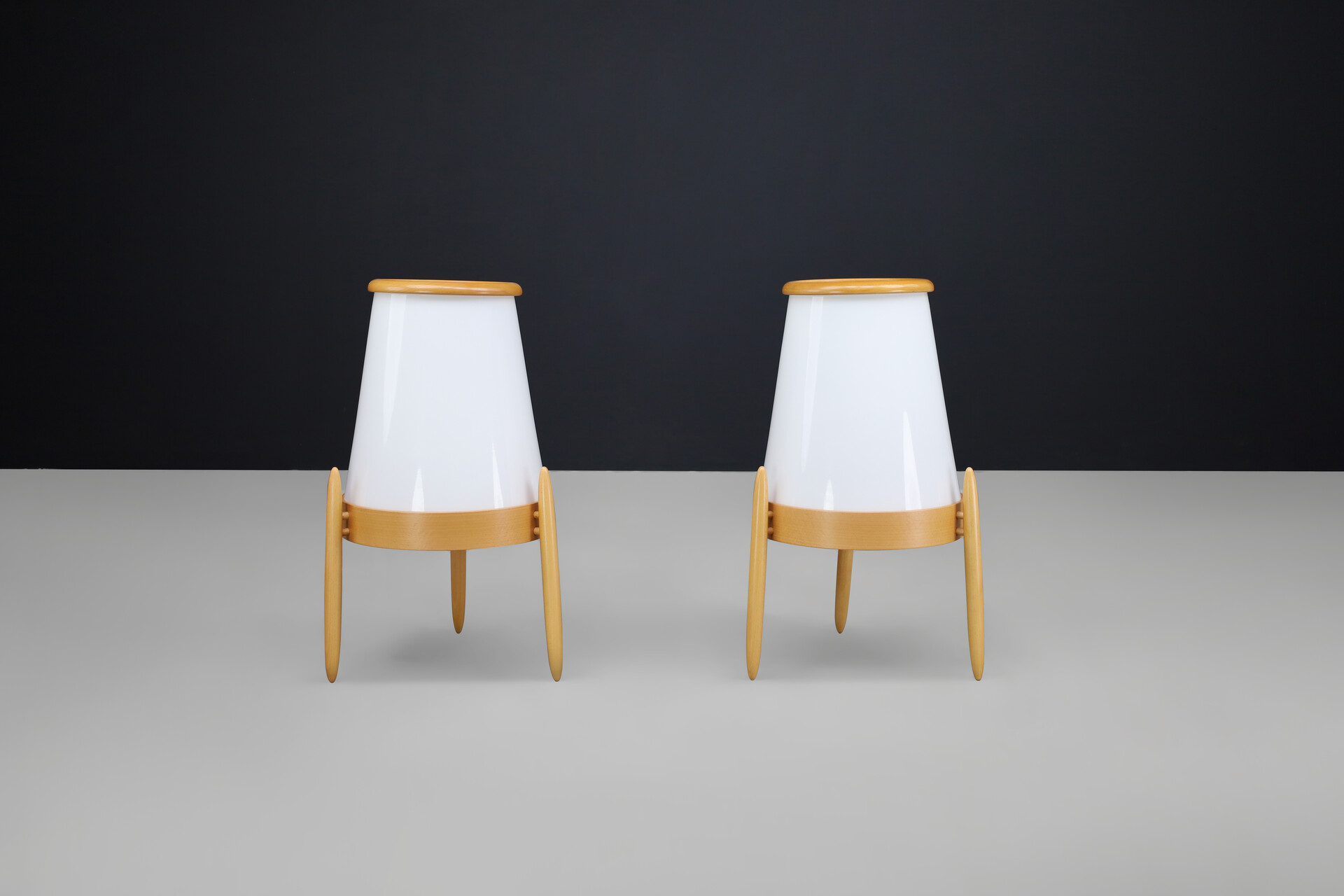 Mid century modern Krasna Jizba for ULUV Floor lamps Czechoslovakia, 1960's. Mid-20th century