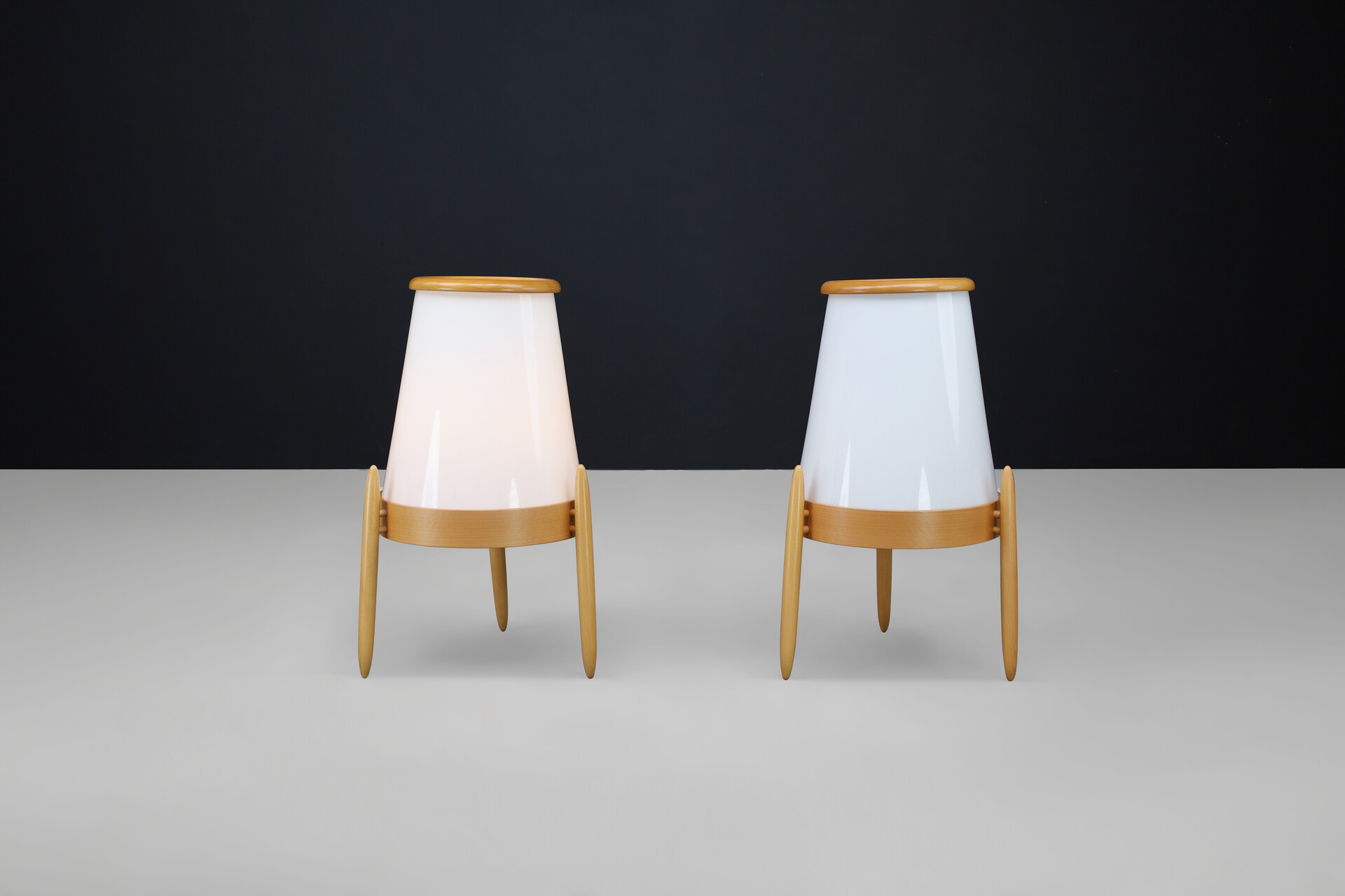 Mid century modern Krasna Jizba for ULUV Floor lamps Czechoslovakia, 1960's. Mid-20th century