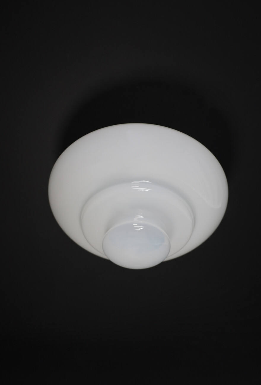 Mid century modern Large Murano Flush Mount / Wall light, Italy 1960s Mid-20th century