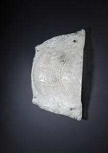 Mid century modern Large Murano Flush Mount / Wall light, Italy 1960s Mid-20th century