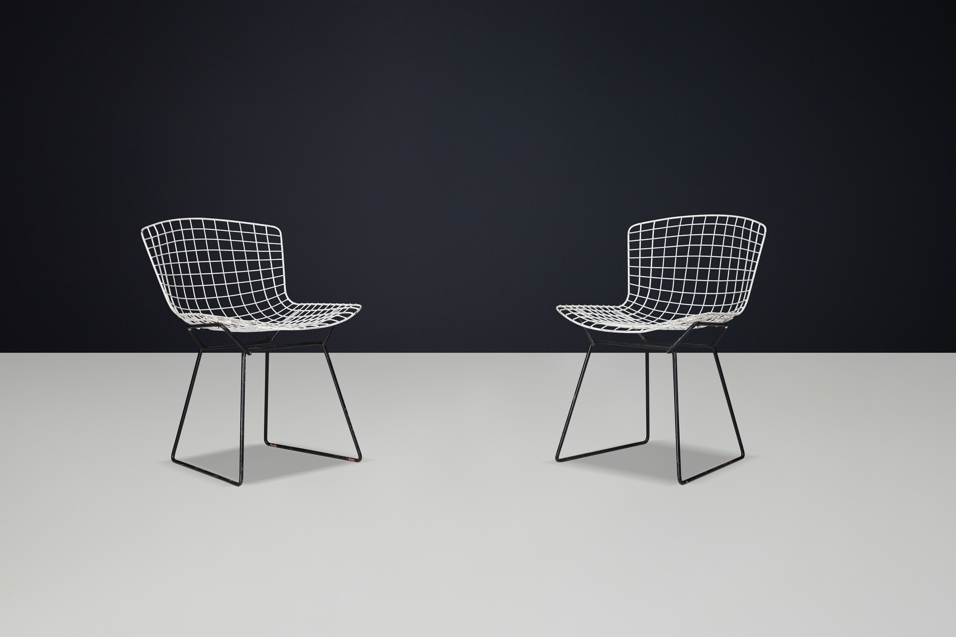 Mid century modern Mid-Century Knoll Bertoia Side Chairs, 1950s Mid-20th century