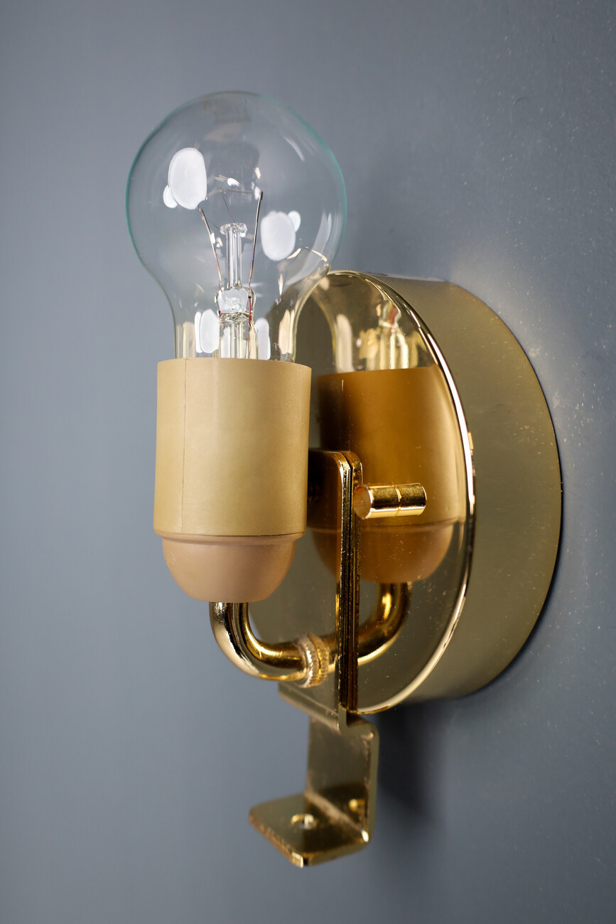 Mid century modern Murano Glass Sconces with Brass By Barovier & Toso, Italy 1980s Late-20th century