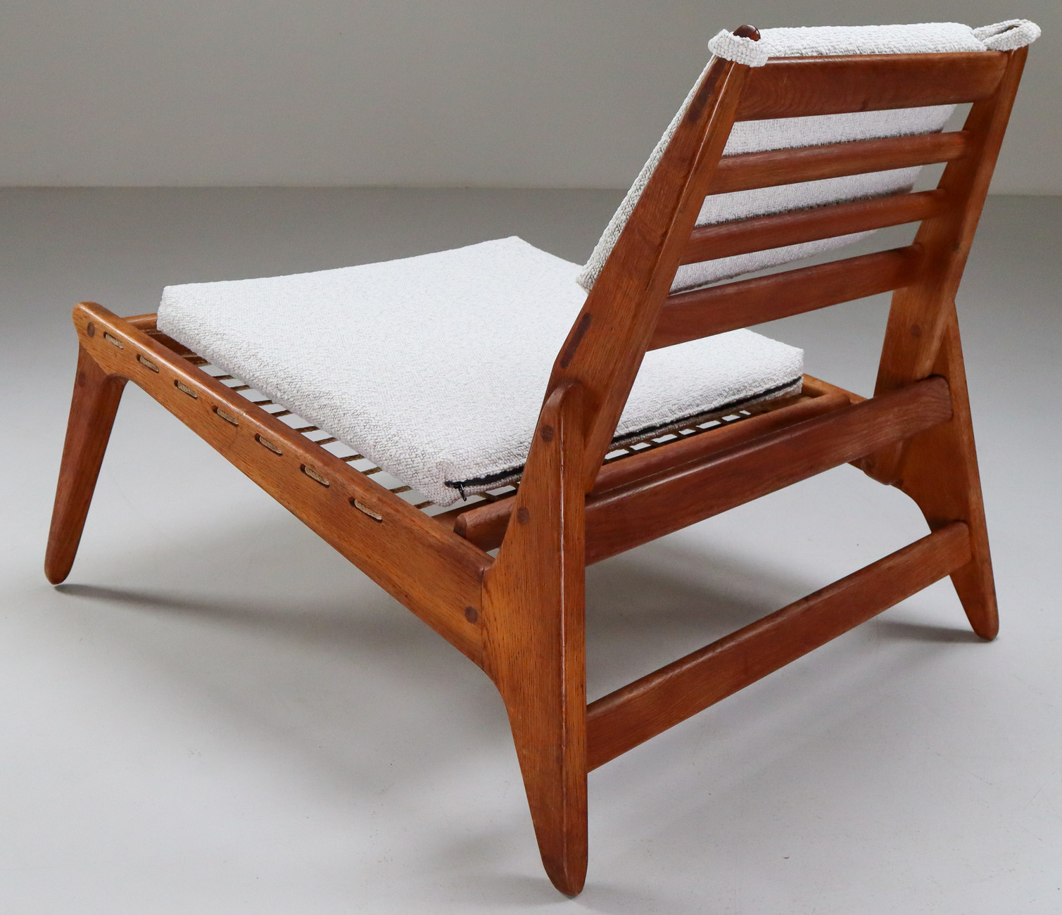 Mid century modern Oak Mid-century Oak Lounge Chairs Germany 1950s Mid-20th century