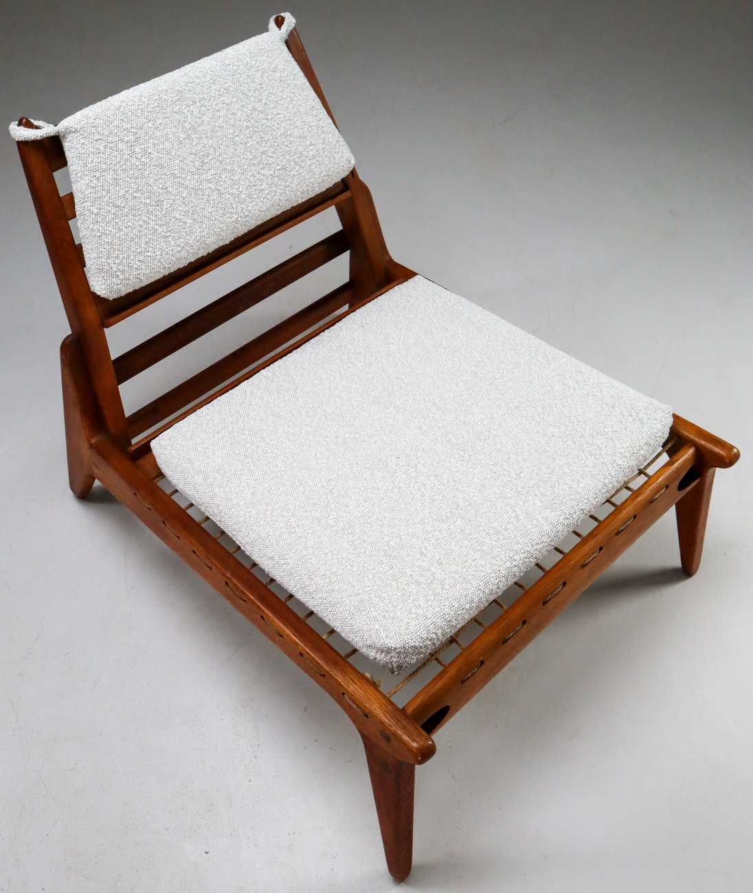 Mid century modern Oak Mid-century Oak Lounge Chairs Germany 1950s Mid-20th century