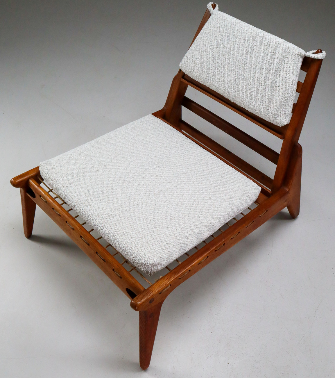 Mid century modern Oak Mid-century Oak Lounge Chairs Germany 1950s Mid-20th century