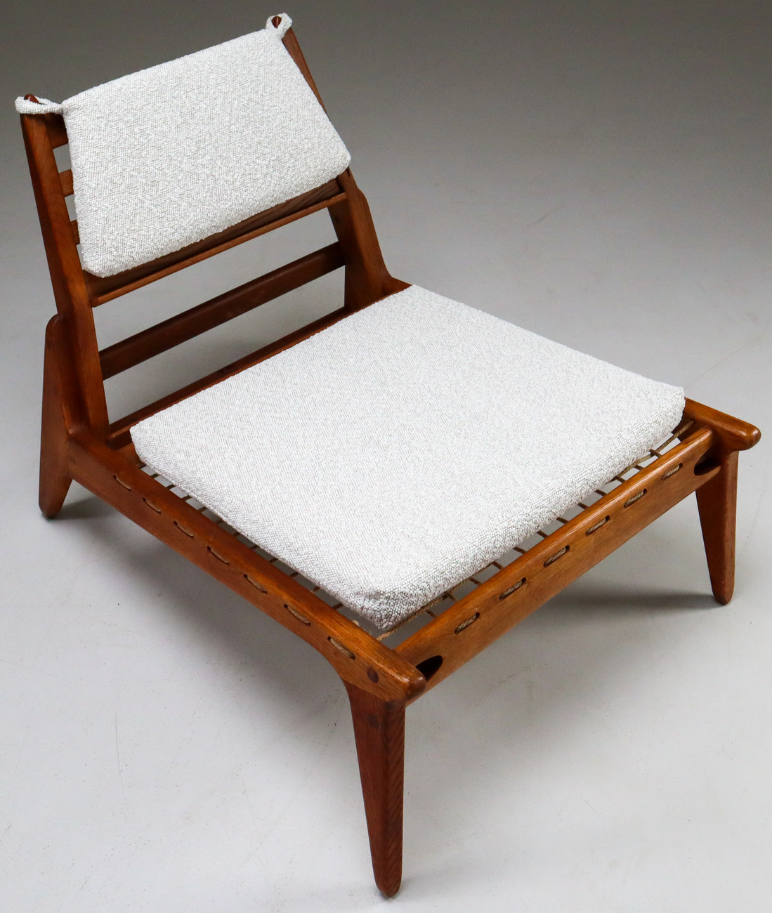 Mid century modern Oak Mid-century Oak Lounge Chairs Germany 1950s Mid-20th century
