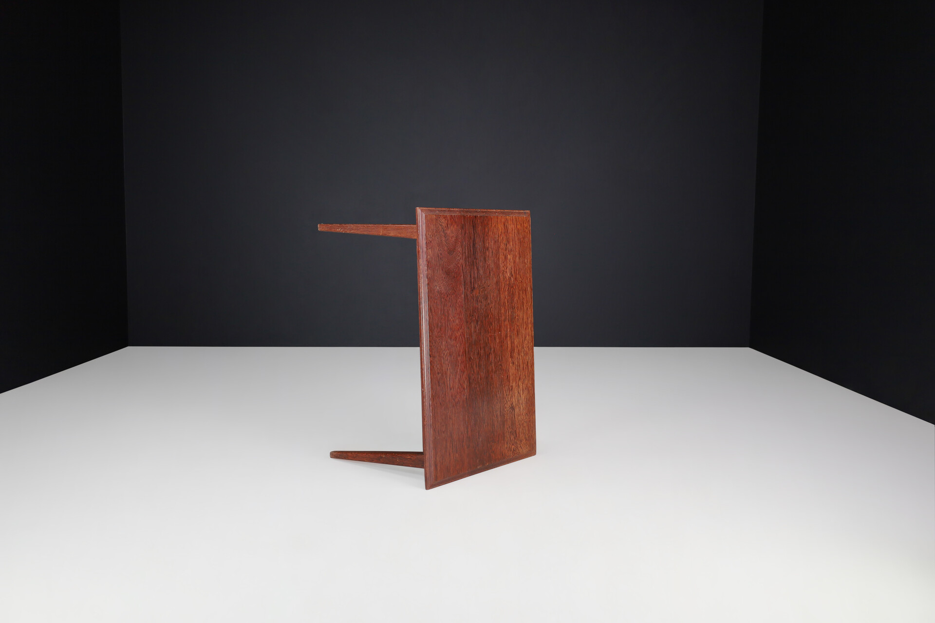 Mid century modern Oak side or coffee table, France 1960s Mid-20th century