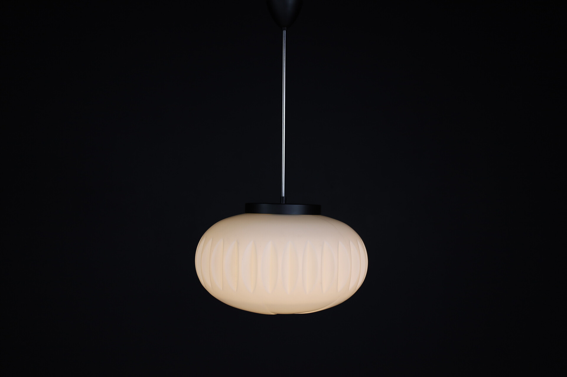 Mid century modern Opaline Glass Pendants, Europe, 1960s Mid-20th century