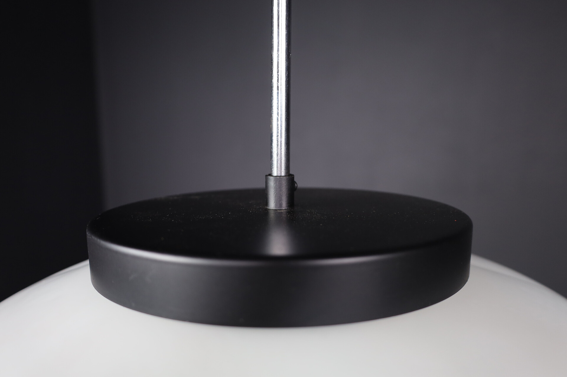 Mid century modern Opaline Glass Pendants, Europe, 1960s Mid-20th century