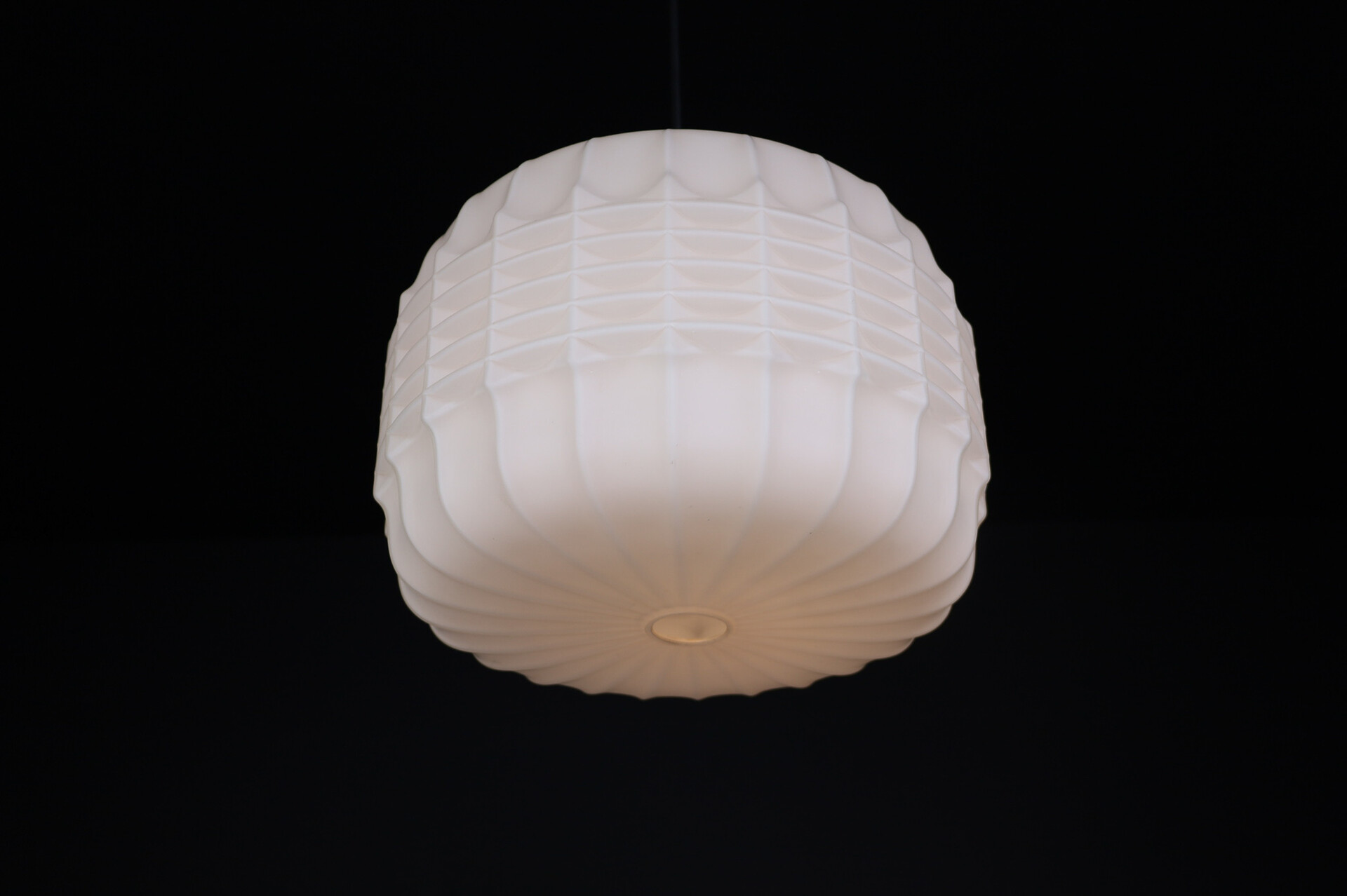 Mid century modern Opaline Glass Pendants, Europe, 1960s Mid-20th century