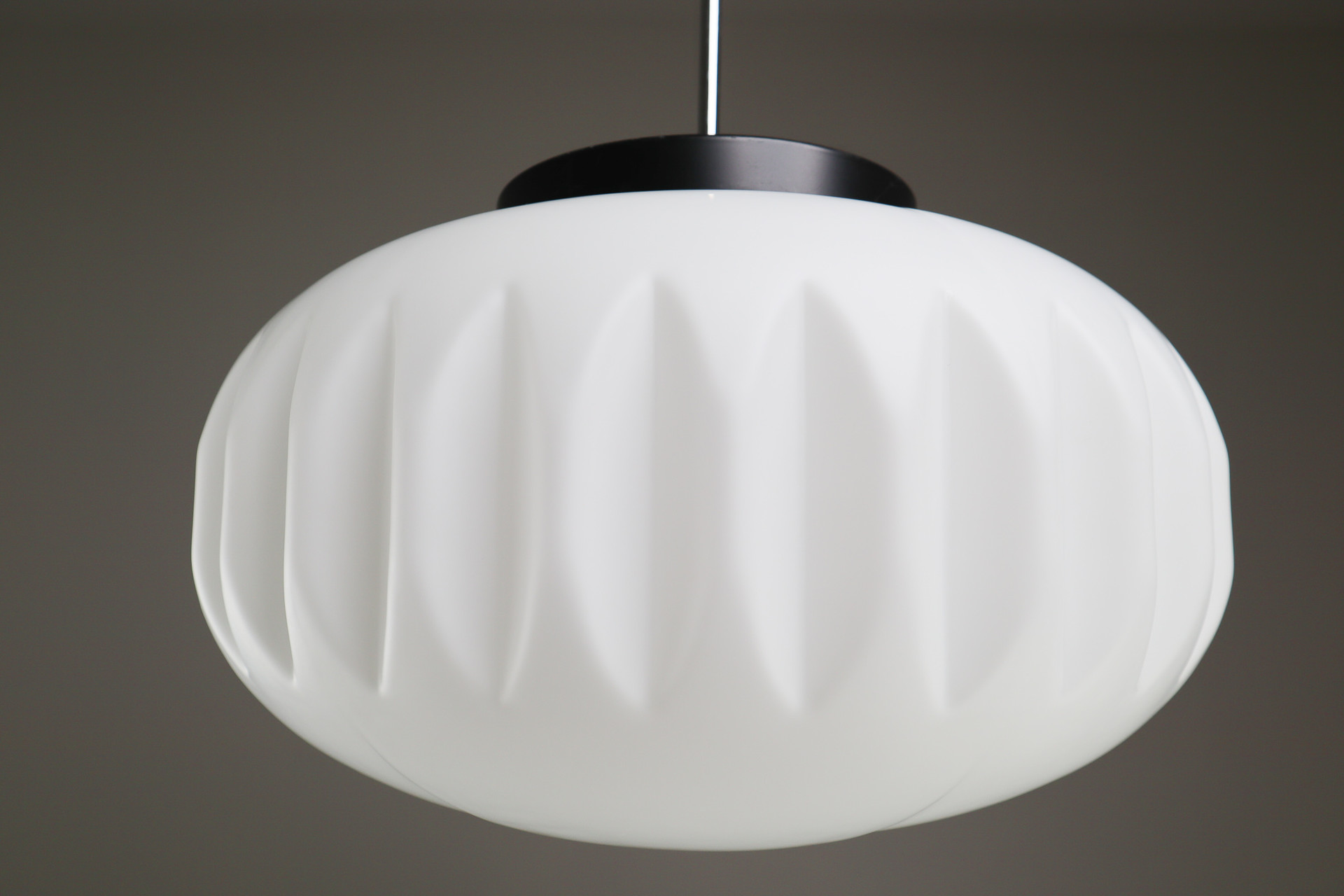 Mid century modern Opaline Glass Pendants, Europe, 1960s Mid-20th century