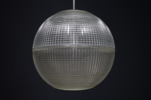 Mid century modern Original Holophane Globe Pendant Light, Paris, France, 1960 Mid-20th century