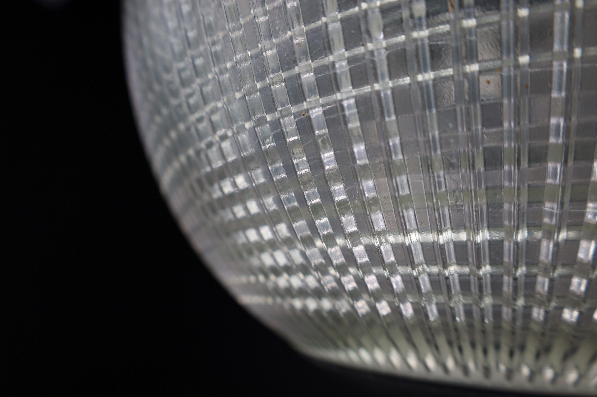 Mid century modern Original Holophane Globe Pendant Light, Paris, France, 1960 Mid-20th century