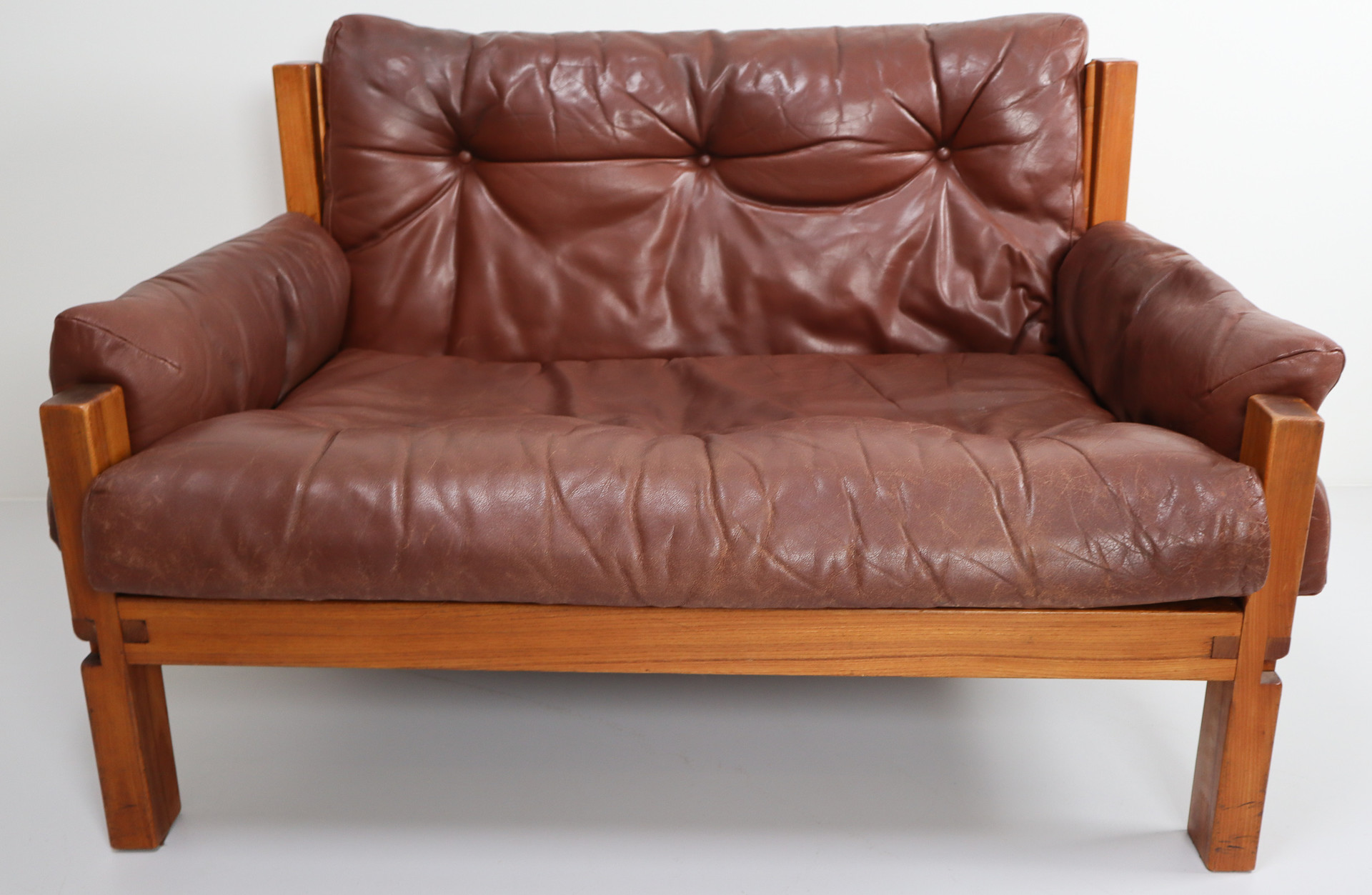 Mid century modern Pierre Chapo, bench s18y 