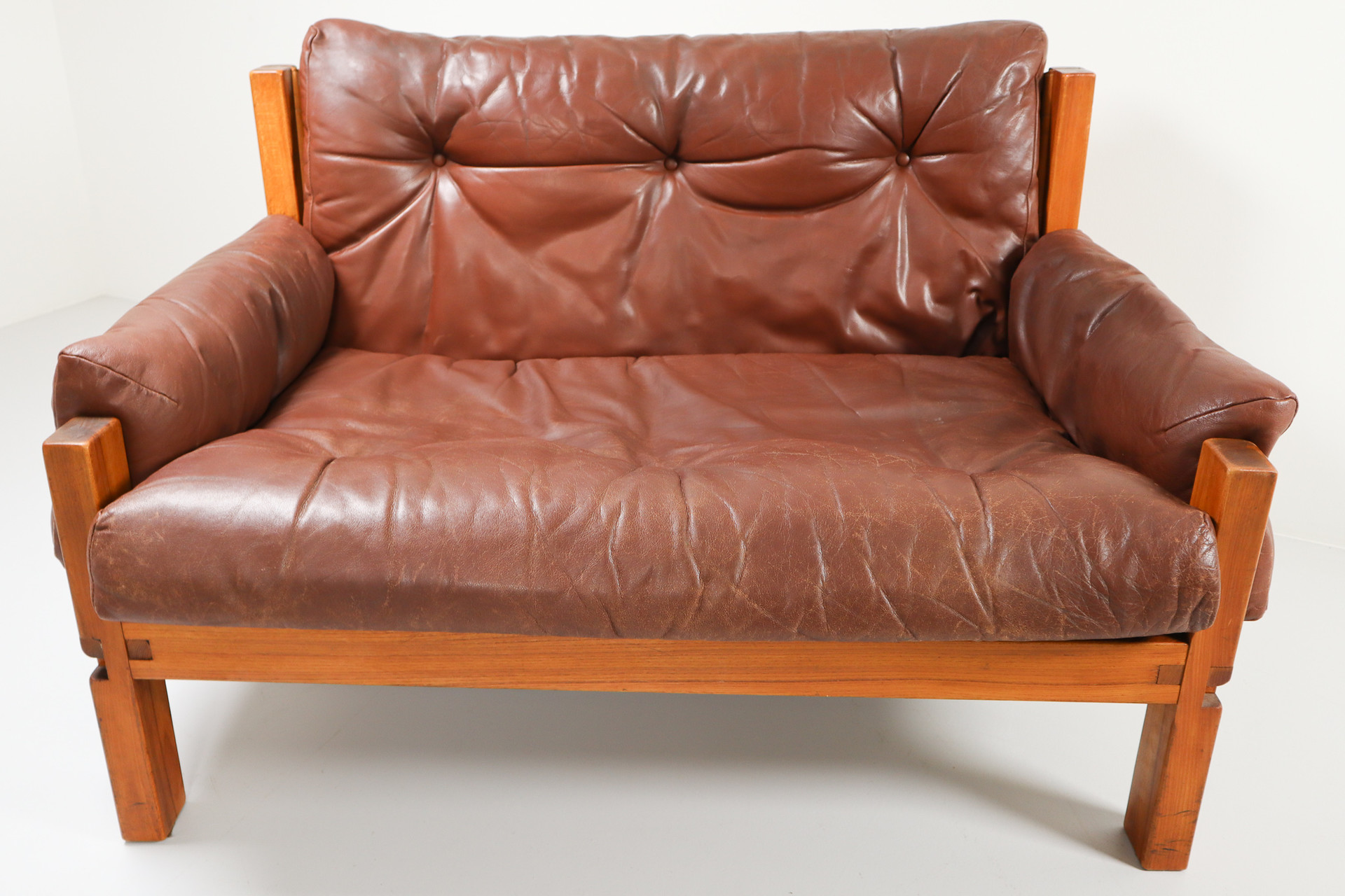 Mid century modern Pierre Chapo, bench s18y 