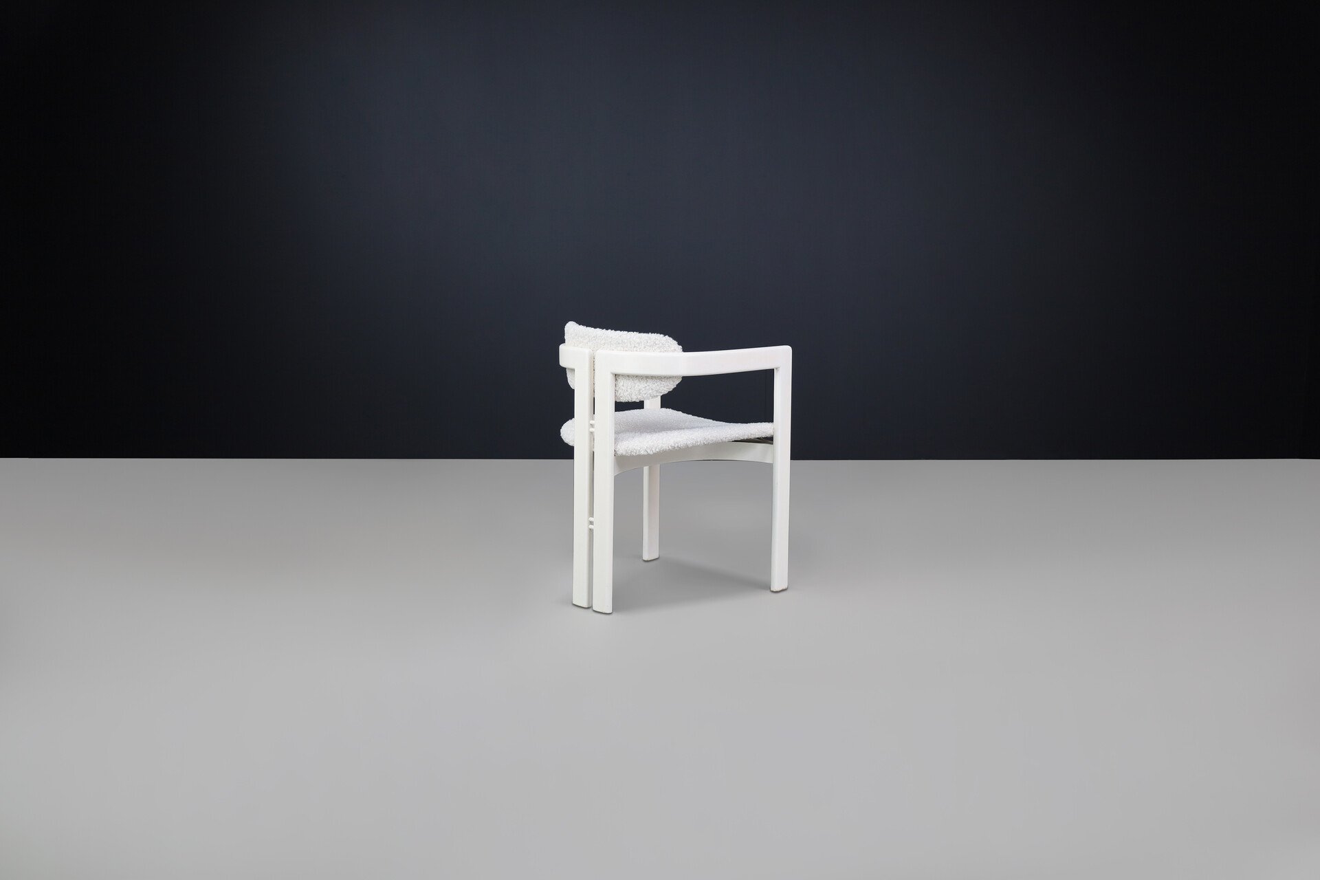 Mid century modern Pigreco Chairs bi the style of Afra & Tobia Scarp, Italy 1960s Mid-20th century