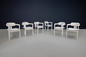 Mid century modern Pigreco Chairs bi the style of Afra & Tobia Scarp, Italy 1960s Mid-20th century