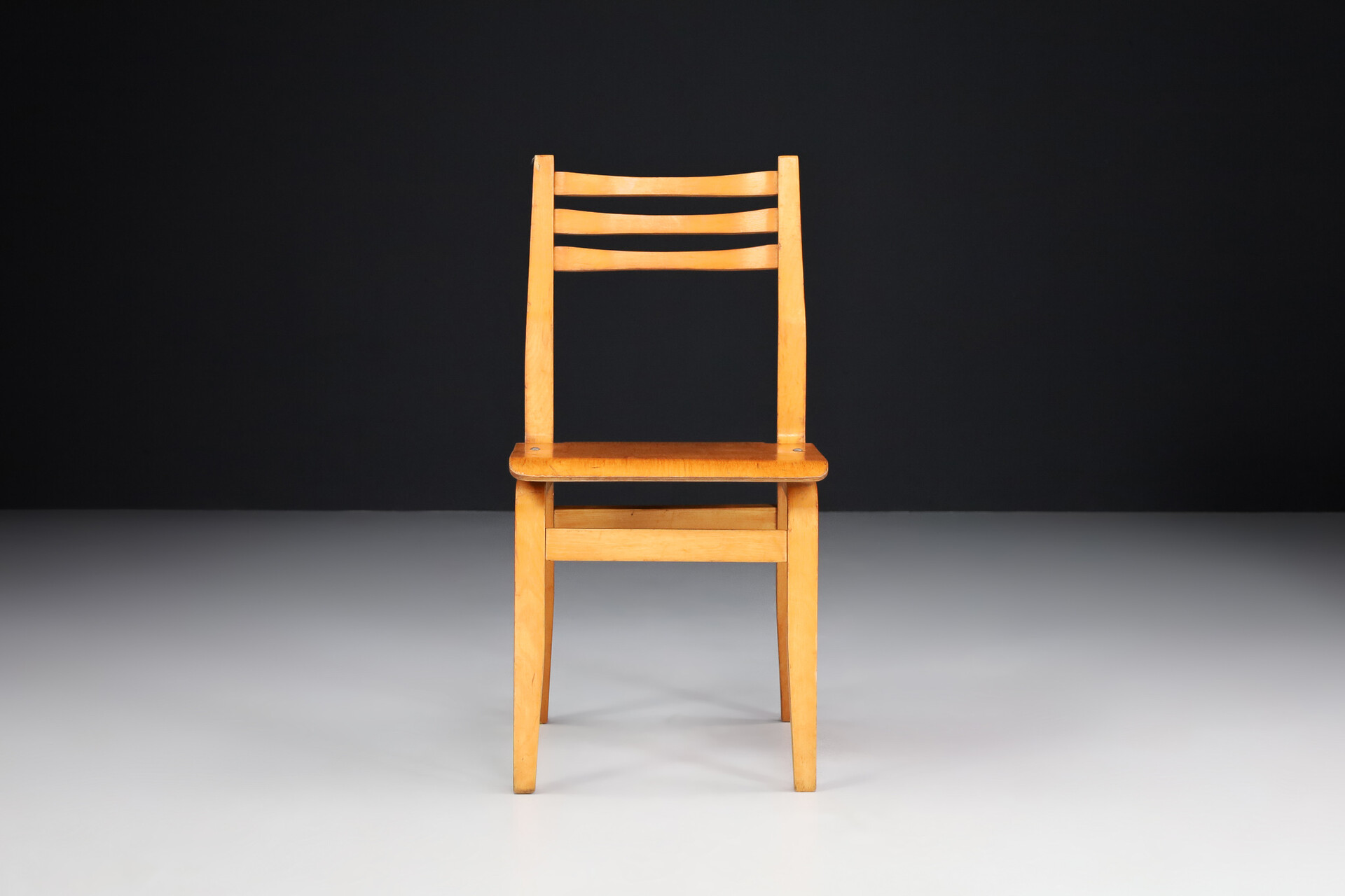 Mid century modern Plywood/Bentwood chairs, Praque 1960s Mid-20th century