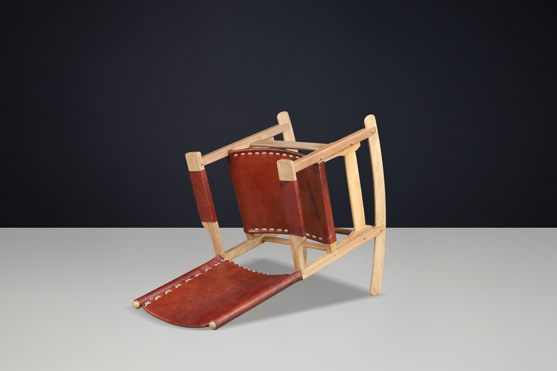 Mid century modern Rocking Chair by Werner Biermann for Arte Sano Colombia, 1960 Mid-20th century