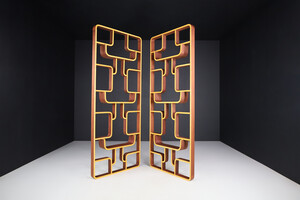 Mid century modern Room Divider by Ludvik Volak for Drevopodnik Holesov, 1960s Mid-20th century