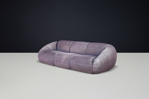 Mid century modern Studio Gruppo 14 T.E.E. 3-Seater Sofa by Busnelli, Italy, 1970s Late-20th century