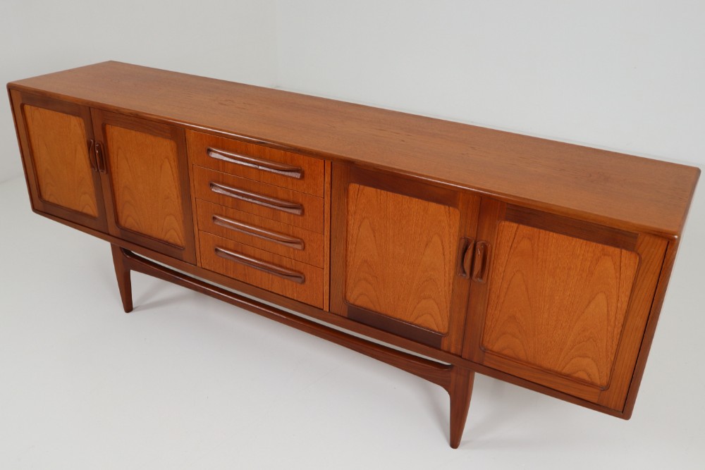 Mid-Century Modern Teak Credenza or Sideboard by Kofod-Larsen, Denmark, 1960s