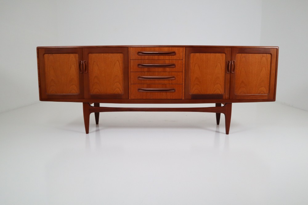 Mid-Century Modern Teak Credenza or Sideboard by Kofod-Larsen, Denmark, 1960s