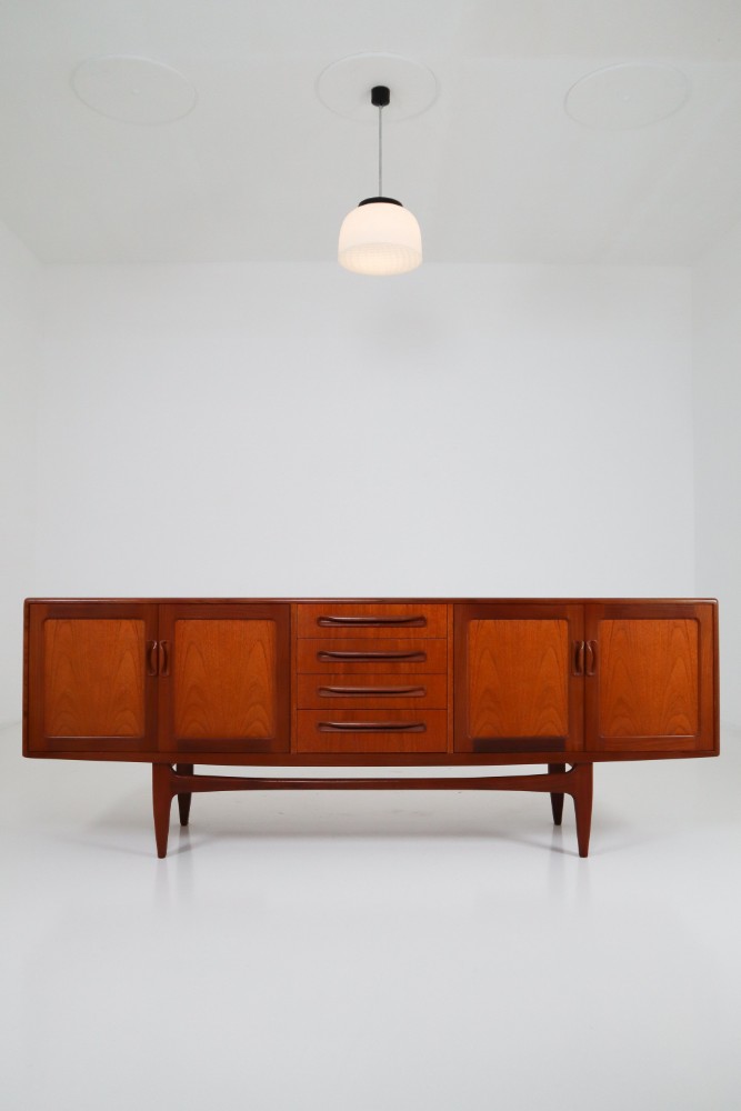 Mid-Century Modern Teak Credenza or Sideboard by Kofod-Larsen, Denmark, 1960s
