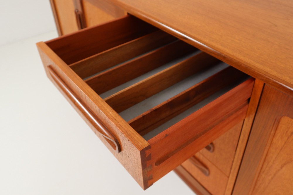 Mid-Century Modern Teak Credenza or Sideboard by Kofod-Larsen, Denmark, 1960s