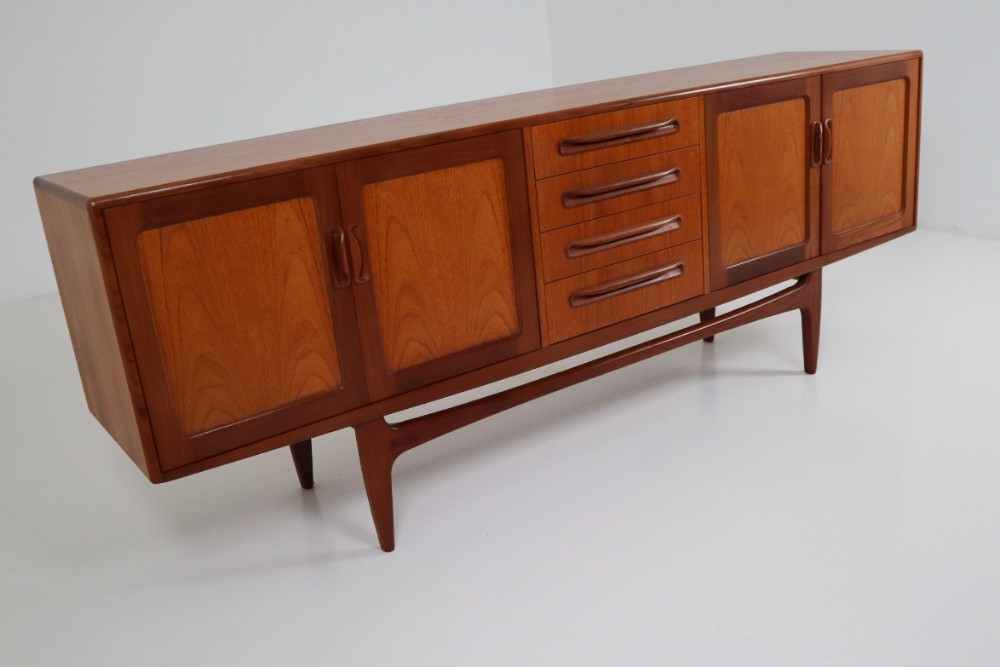 Mid-Century Modern Teak Credenza or Sideboard by Kofod-Larsen, Denmark, 1960s