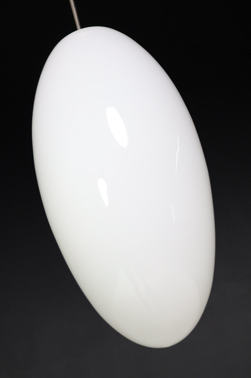 Mid century modern Teardrop Opaline Glass Pendants, Europe, 1960s Mid-20th century