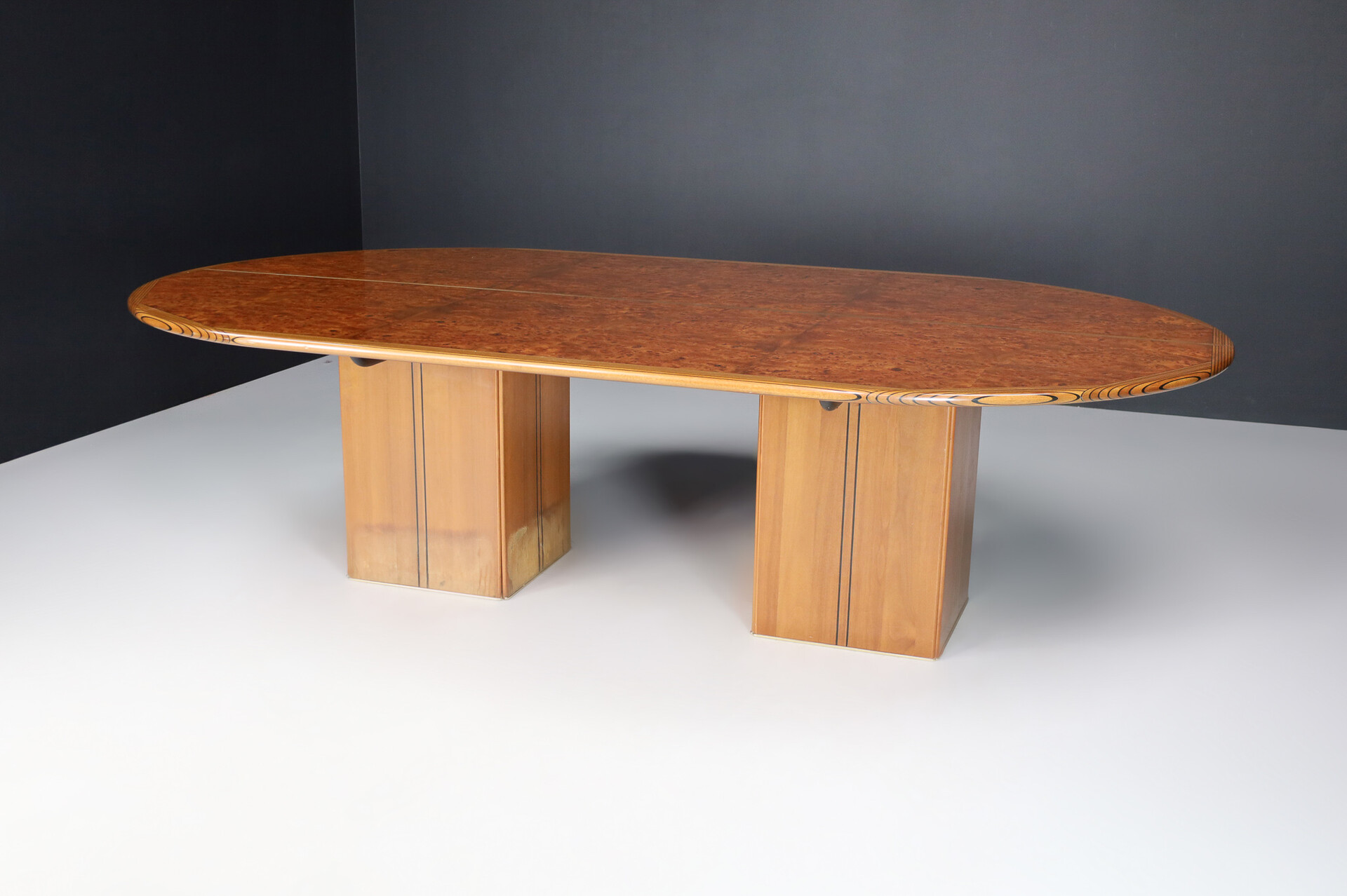Mid century modern Tobia Scarpa Africa Dining/Conference Table by Maxalto, Italy, 1970 Late-20th century