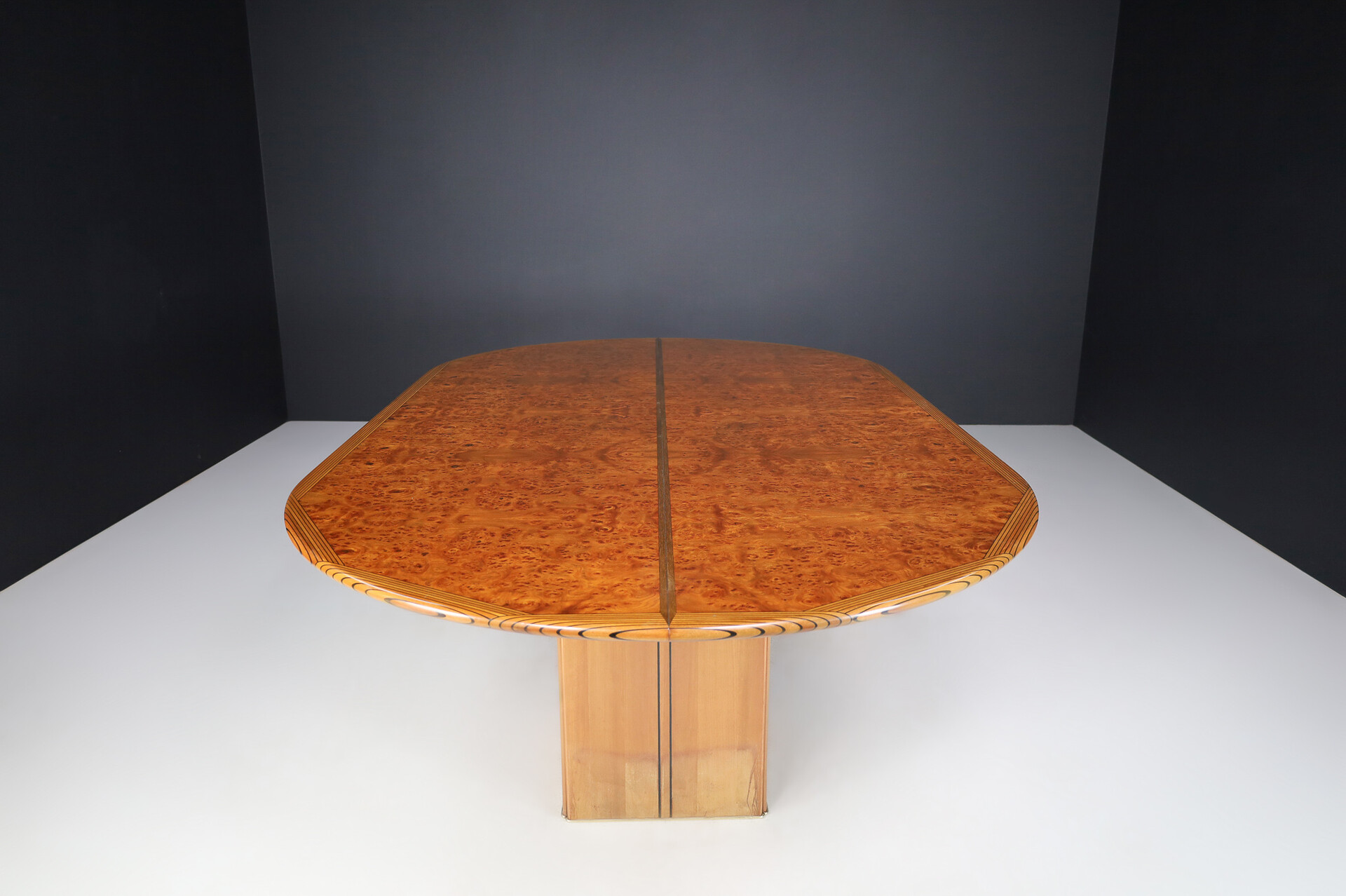 Mid century modern Tobia Scarpa Africa Dining/Conference Table by Maxalto, Italy, 1970 Late-20th century