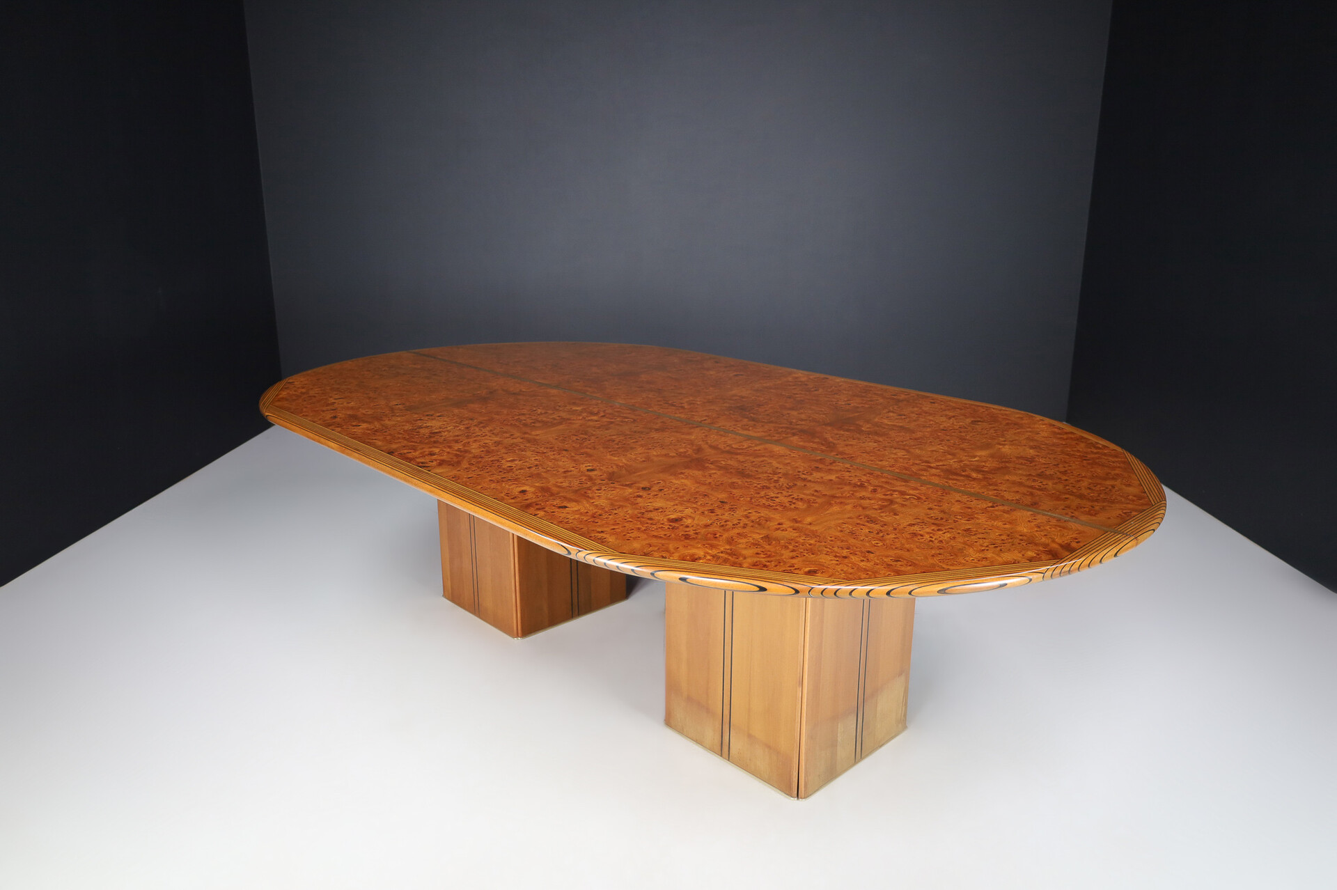 Mid century modern Tobia Scarpa Africa Dining/Conference Table by Maxalto, Italy, 1970 Late-20th century