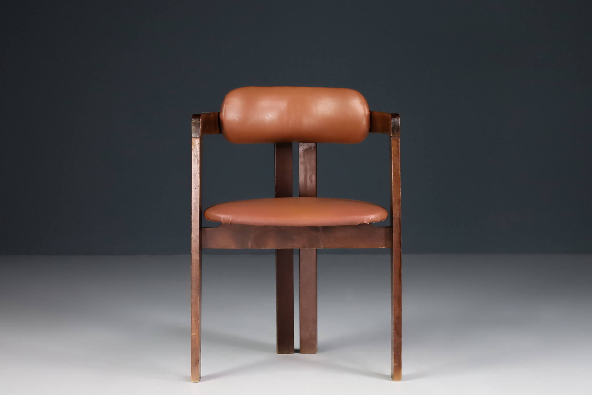 Mid century modern TOBIA SCARPA PIGRECO DINING CHAIRS, Italy 1970S Mid-20th century