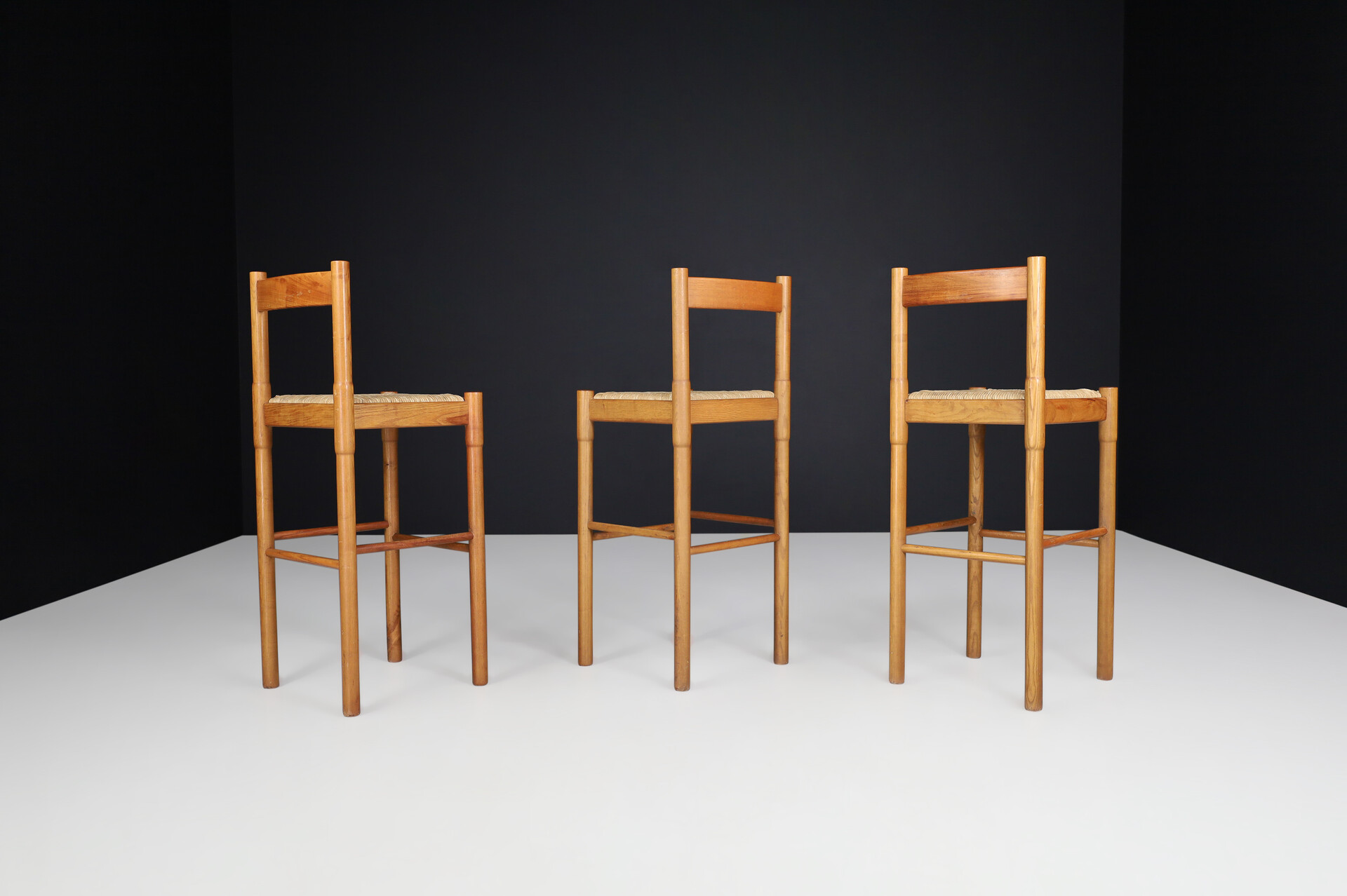 Mid century modern Vico Magistretti for Cassina bar stools Mid century modern Vico Magistretti for Cassina bar stools