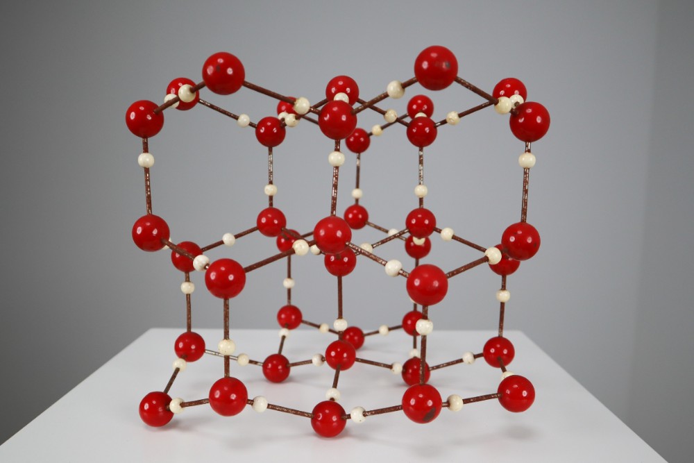 Mid-Century Molecular Structure for Didactic Purposes Made in the 1950s Mid-20th century