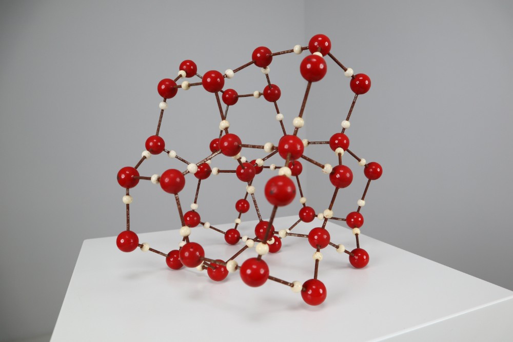 Mid-Century Molecular Structure for Didactic Purposes Made in the 1950s Mid-20th century